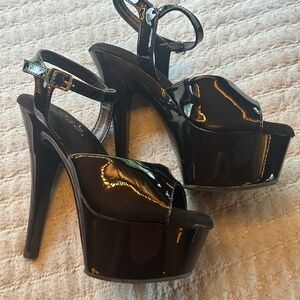 Pleaser stiletto heels size 7